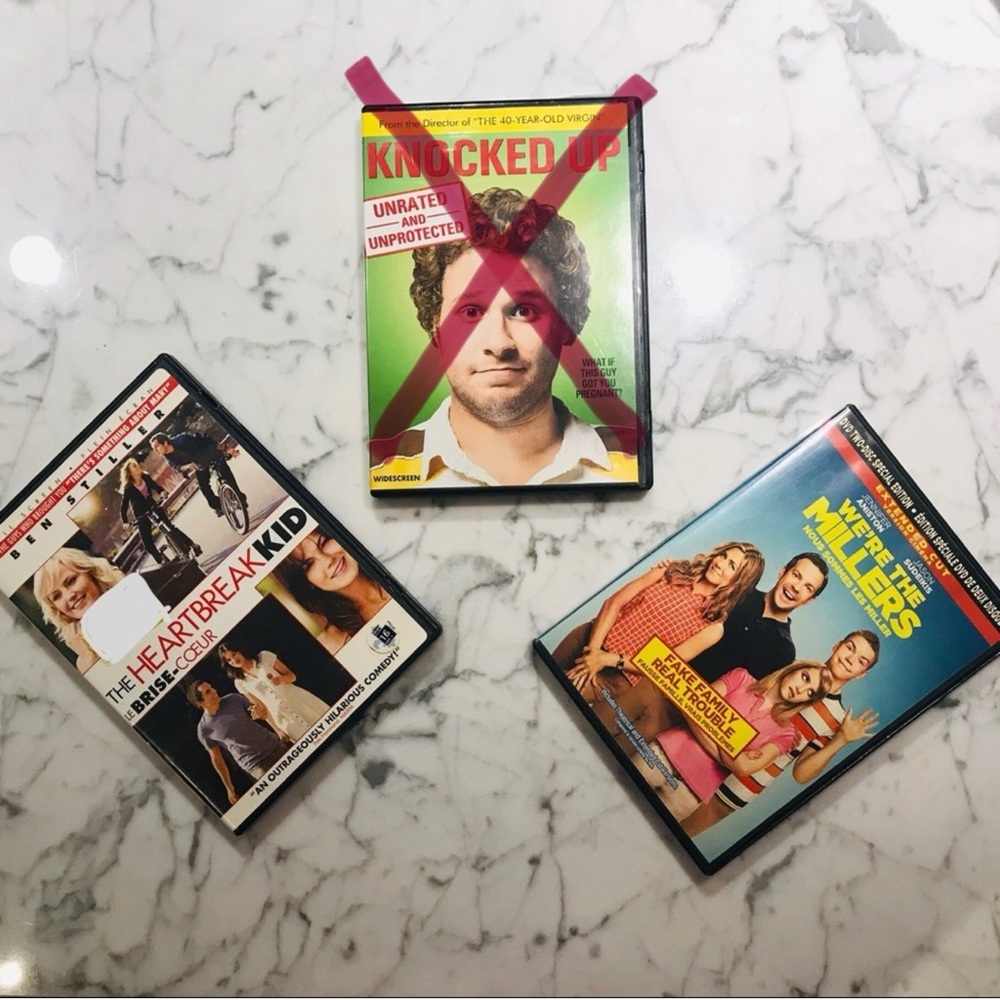 Set of comedy DVD’s